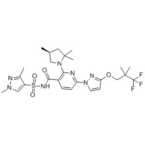 Elexacaftor CAS št.:2216712-66-0