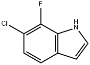 6-Kloro-7-fluoro-1H-indol Št. CAS: 259860-04-3